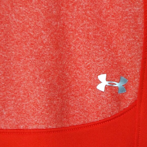 Auburn University AU Under Armour ColdGear Orange & Blue Zip Front Pullover Sz L - Picture 4 of 8